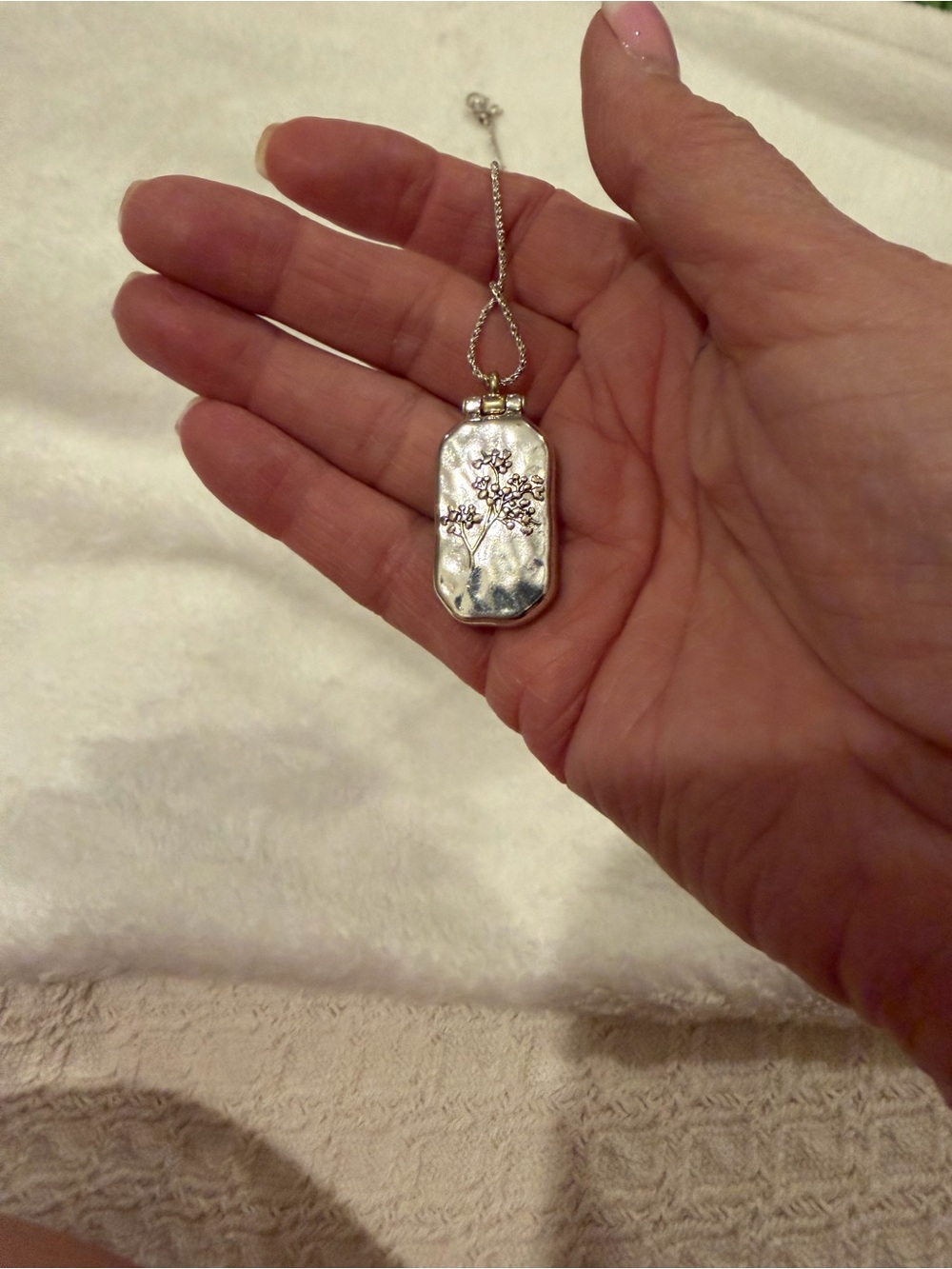 J. Jill Silver-Tone Botanical Pendant Necklace - Picture 4 of 4